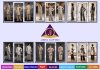 Modern Co Ord Set Vol 5 By Jisha Dull Satin Printed Co Ord Set
